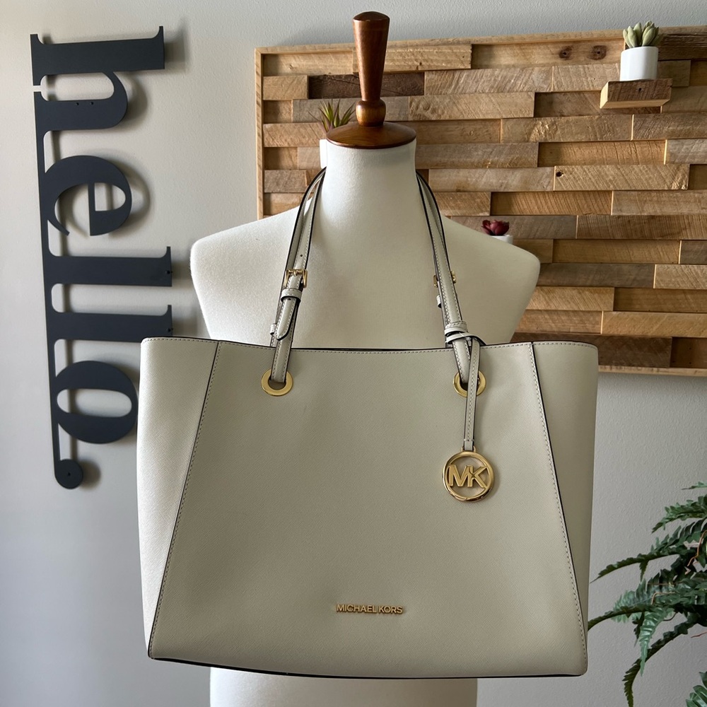 Michael Kors Creamy White Tote Bag